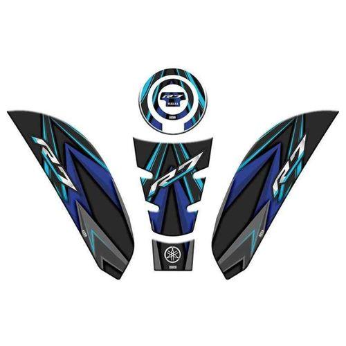 YAMAHA Yamaha R7 2021 - 2024 Uyumlu Tank Pad Set 004