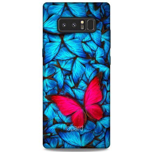 Samsung Galaxy Note 8 Kılıf Kelebek Etkisi (1) Kılıfı Karışık Renkli