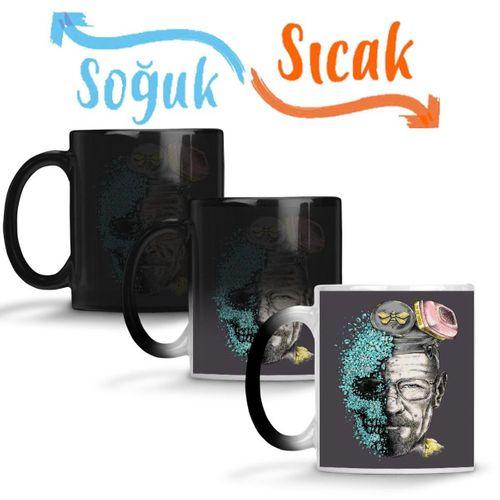 Breaking Bad 2 Sihirli Kupa Bardak Porselen