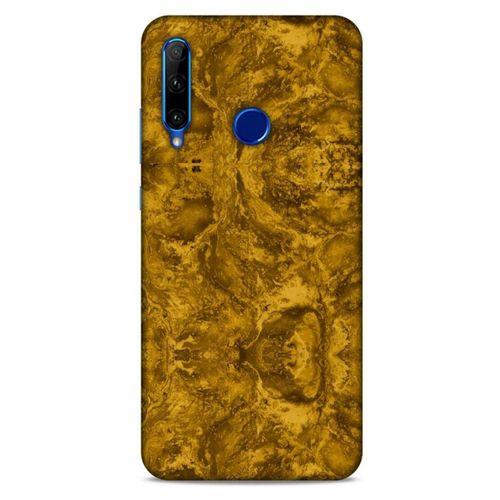 Mermer Desenli (20) Tema Koruyucu Kılıf Bronz Huawei Y6P Kılıf
