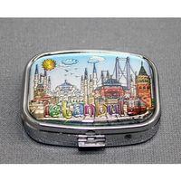 İstanbul Temalı İlaç Kutusu Anahtarlık Alk4050