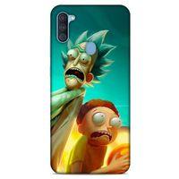 Samsung Galaxy A11 Uyumlu Kılıf Rick And Morty (24) Darbe Emici Kılıf Frank Palicky
