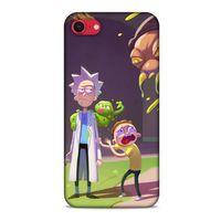 Apple iPhone SE 2020 Uyumlu Kılıf Rick And Morty (31) TPU Kılıf Cronenberg Rick