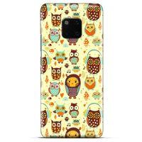 Lopard General Mobile GM 20 Pro Uyumlu Kılıf Baykuşlar (28) Arka Kapak