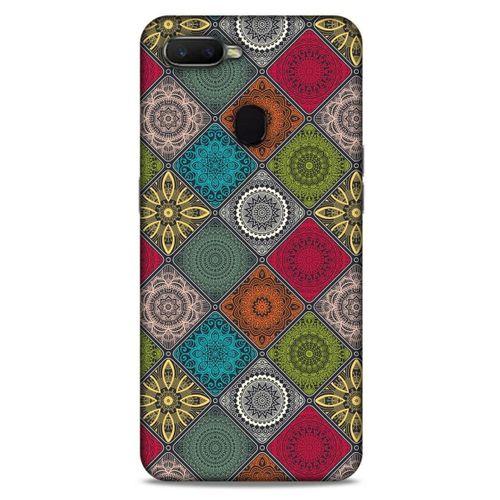 Ethnic Culture (40) Oppo Ax7 Kılıf Silikon Kapak Desenli