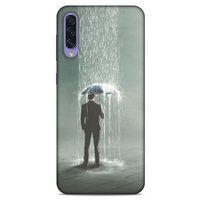 Samsung Galaxy A50s Kılıf Depresyon (49) Ultra Silikon Kılıf Sarı Yeşil