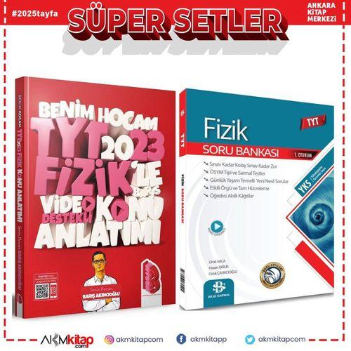 Benim Hocam 2023 TYT Fizik Konu ve Bilgi Sarmal Soru Bankası Seti 2 Kitap