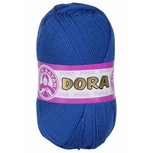1 Adet Dora El Örgü İpi Yünü 100 gr 016 Saks Mavi - mudanis