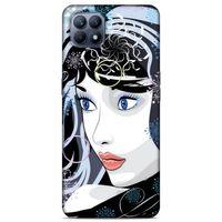 Lopard Huawei P40 Lite Uyumlu Kılıf Sürreal Yüzler ♀ (22) Tam Koruma Kılıfı Desenli