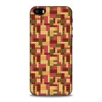 Lopard Apple iPhone SE Uyumlu Kılıf BloX (47) Crystal Flex Kılıf Kırmızı