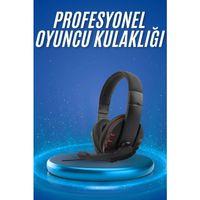 Kulaklığı Kulak Üstü Kablolu Stereo Mikrofonlu Yumuşak Kulak Yastığı