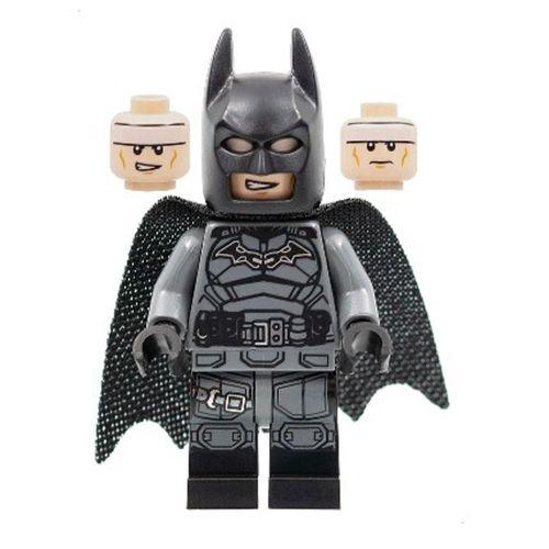 Lego Minifigür Batman Dark Bluish Gray Suit with Batarang sh786