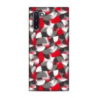 Samsung Galaxy Note 10 Uyumlu Kılıf Romans (38) Neo Hybrid Kılıf Kırmızı Gri