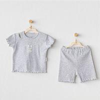 Basic 2'li Takım Grey Melange