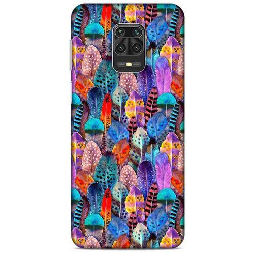 Xiaomi Redmi Note 9 Pro Kılıf Desenli Özel Seri Tüyler (39) Liquid Crystal Kılıf