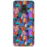 Xiaomi Redmi Note 9 Pro Kılıf Desenli Özel Seri Tüyler (39) Liquid Crystal Kılıf