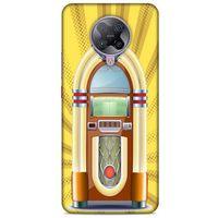 Retro (45) Desen Liquid Air Kılıf Renkli Xiaomi Poco F2 Pro Kılıf