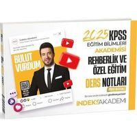 2025 KPSS Eğitim Bilimleri Rehberlik ve Özel Eğitim Video Ders Notları İndeks Akademi