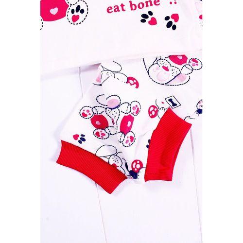 Hungry Desenli Kız Çocuk Pijama Takımı