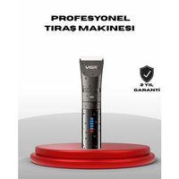 Şarjlı Tıraş Makinesi – Dijital Ekranlı, Ipx7 Su Geçirmez, Titanyum Bıçaklı