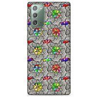Graffitix (16) Desenli Silikon Kapak Samsung Galaxy Note 20 Kılıf