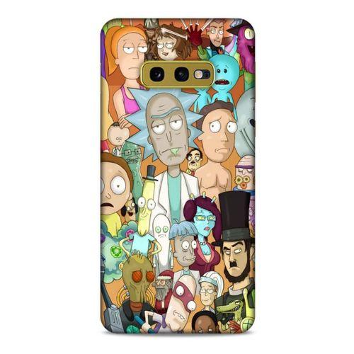 Samsung Galaxy S10e Uyumlu Kılıf Rick And Morty (35) Fit Design Kılıf Cop Rick