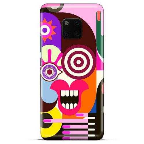 Lopard General Mobile GM 20 Uyumlu Kılıf Soyut Sanat (10) Desenli Full Koruma Kılıfı