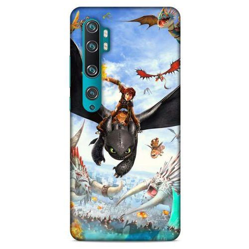 Xiaomi Mi Note 10 Pro Kılıf Dragons (32) Soft Silikon Kılıf Ejderhanı Nasıl Eğitirsin