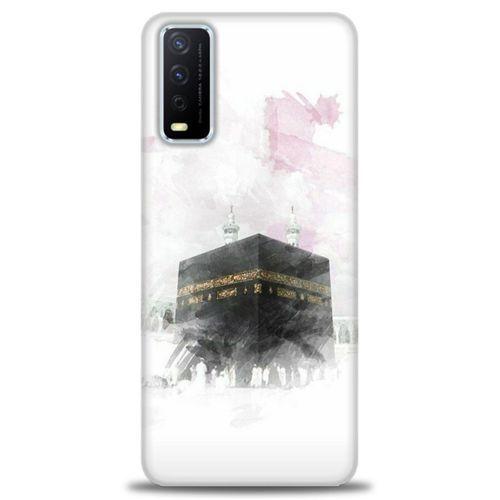 Vivo Y11S Kılıf HD Baskılı Kılıf - Kabe + Tam Ekran Koruyucu