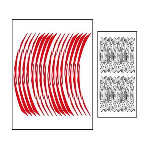 YAMAHA Yamaha Reflektör Kırmızı Ybr Uyumlu 1 Set Jant Şeridi