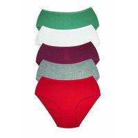 5 Adet Kadın Yüksek Bel Ribana Bato Külot S044