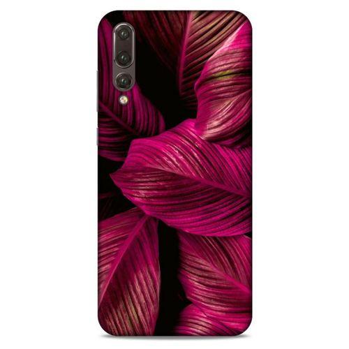 Lopard Huawei P20 Pro Uyumlu Kılıf Bahar (4) Koruma Kılıfı Bordo