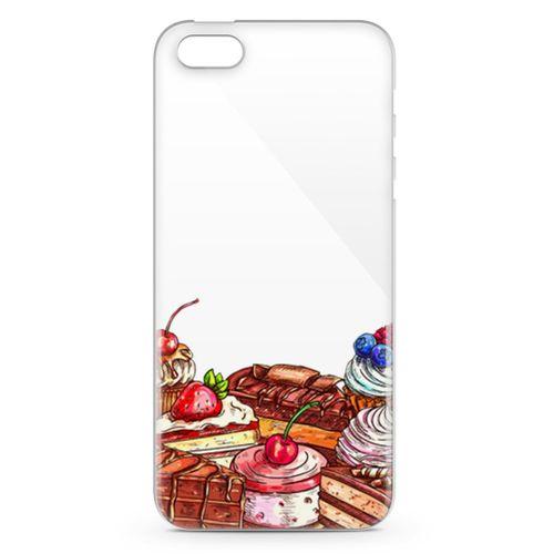 Apple iPhone 5s Kılıf Pasta Malzemeleri Arka Kapak Koruma Desenli Full Koruyucu