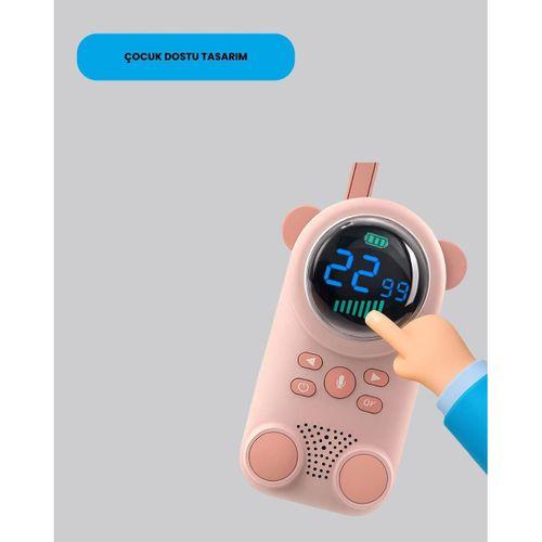 Uzun Menzilli Bebek Telsizi – Vox Modlu, Renkli Lcd Ekranlı