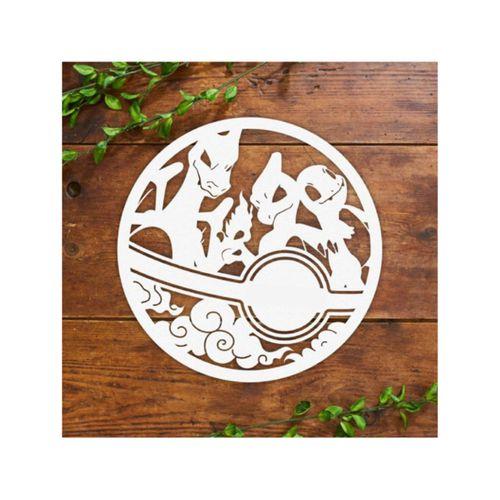 Charizard Evrim Pokeball Duvar Sanatı (Bu ürün Sadece Plastik parçadır - Almadan Önce Soru Sorabilirsiniz)