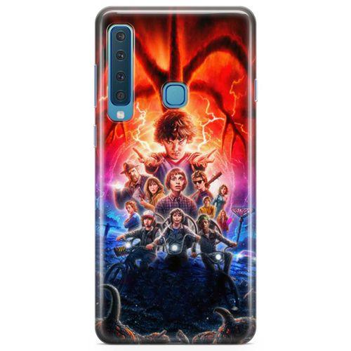 Samsung Galaxy A9 2018 Kılıf Sranger Things Arka Kapak Koruma Desenli Full Koruyucu
