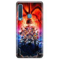 Samsung Galaxy A9 2018 Kılıf Sranger Things Arka Kapak Koruma Desenli Full Koruyucu