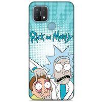 Oppo A15 Uyumlu Kılıf Rick And Morty (2) Kabı Morty Smith