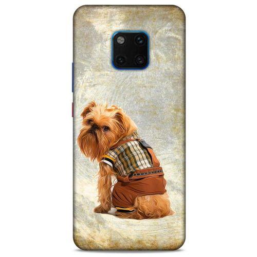 Huawei Mate 20 Pro Kılıf Köpek Kıyafetleri (25) Antişok Kapak Brussels Griffon Sweatshirt