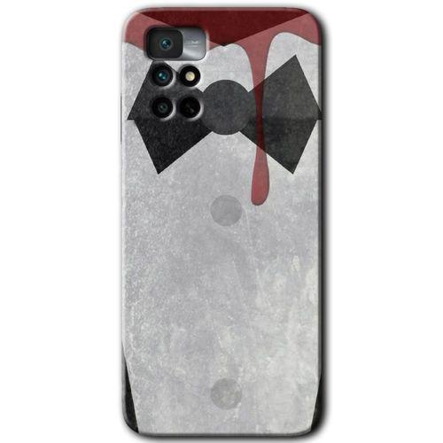 Redmi Note 11 4G Kılıf HD Desen Baskılı Arka Kapak - Gentleman Blood + Kırılmaz Cam