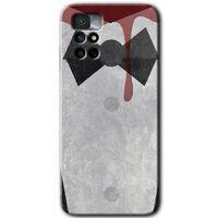 Redmi Note 11 4G Kılıf HD Desen Baskılı Arka Kapak - Gentleman Blood + Kırılmaz Cam