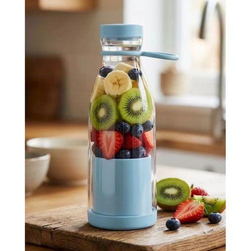 Kablosuz Taşınabilir Blender 380 Ml Smoothie Milkshake Meyve Karıştırıcı