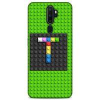 Lopard Oppo A9 2020 Uyumlu Kılıf BloX (32) Soft Silikon Kılıf T Harfi