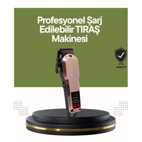 Saç Kesme Makinesi – 4 Kademeli Ayar, Lcd Ekran Ve Hızlı Şarj Desteği