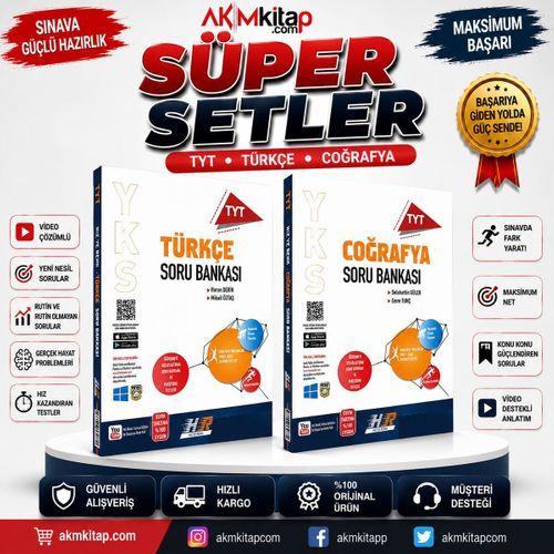 Hız ve Renk TYT Türkçe ve Coğrafya Soru Bankası Seti 2 Kitap