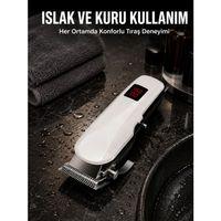 Tıraş Makinesi Profesyonel Saç Ve Sakal Kesme Milim Ayarlı Dijital Göstergeli Yeni Nesil