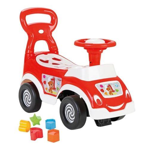 Eğitici Çocuk 07 828 Smart Baby Ride On Bultaklı İlk Arabam  - Kırmızı