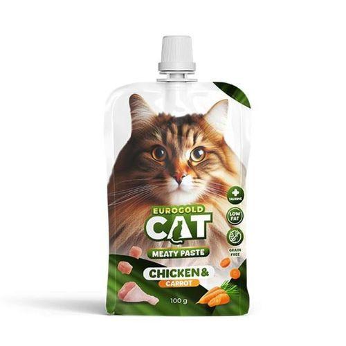 EuroGold Cat Et Ezmesi Tavuk-Havuç 100 Gr