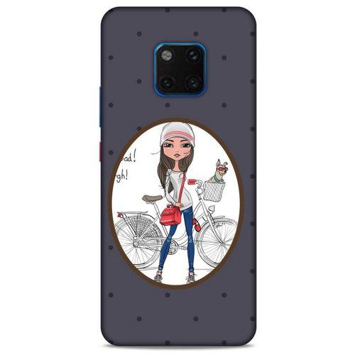 Sokak Modası 56 Huawei Mate 20 Pro Kılıf Desenli Silikon