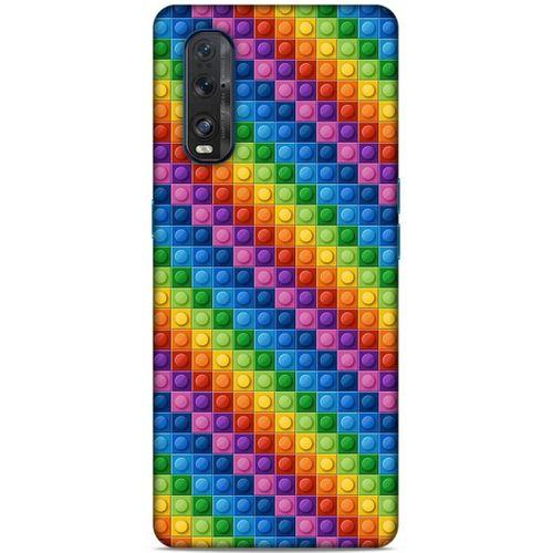 Lopard Oppo Find X2 Uyumlu Kılıf BloX (3) Kapak Karışık Çok Renkli